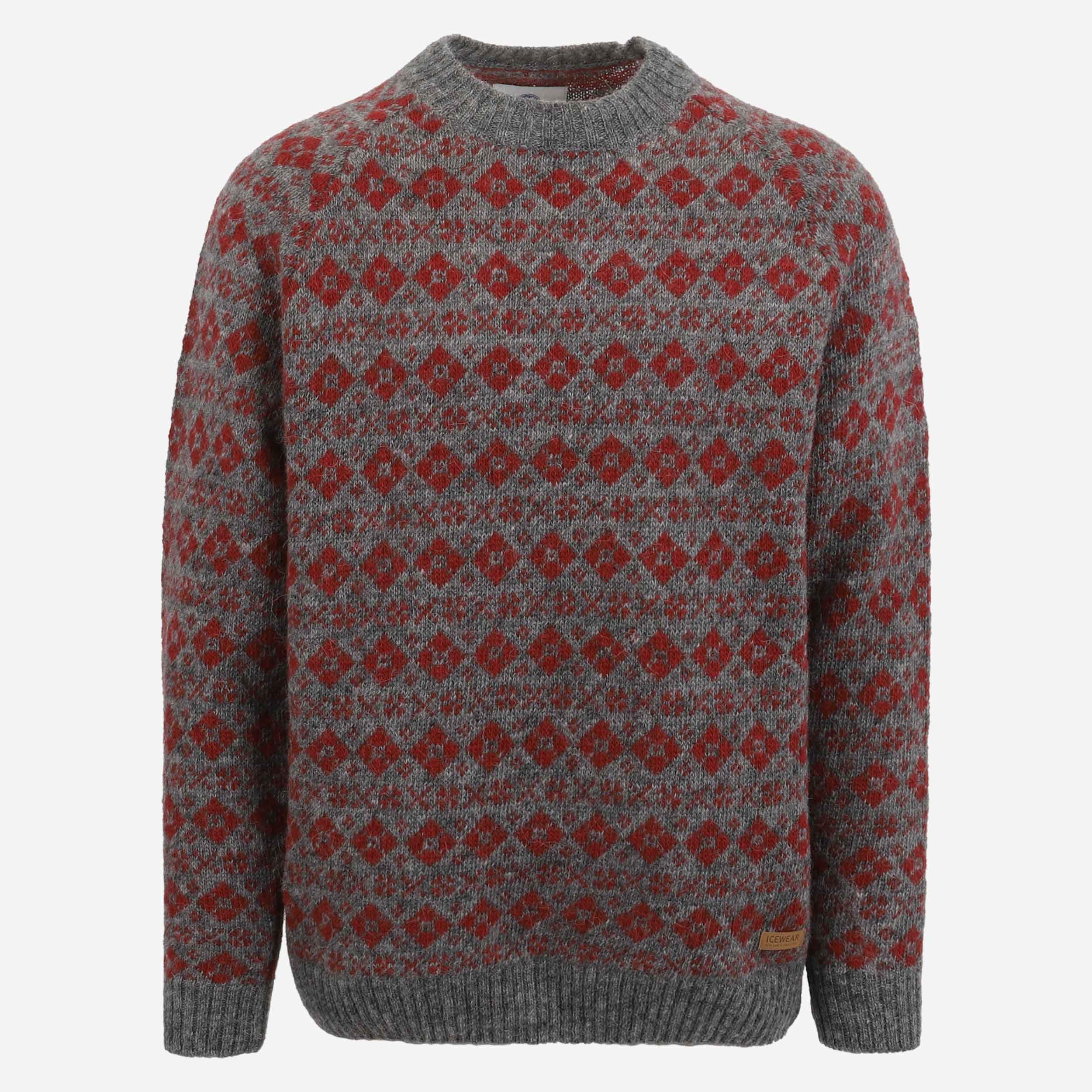 Vaglaskógur wool sweater diamant  